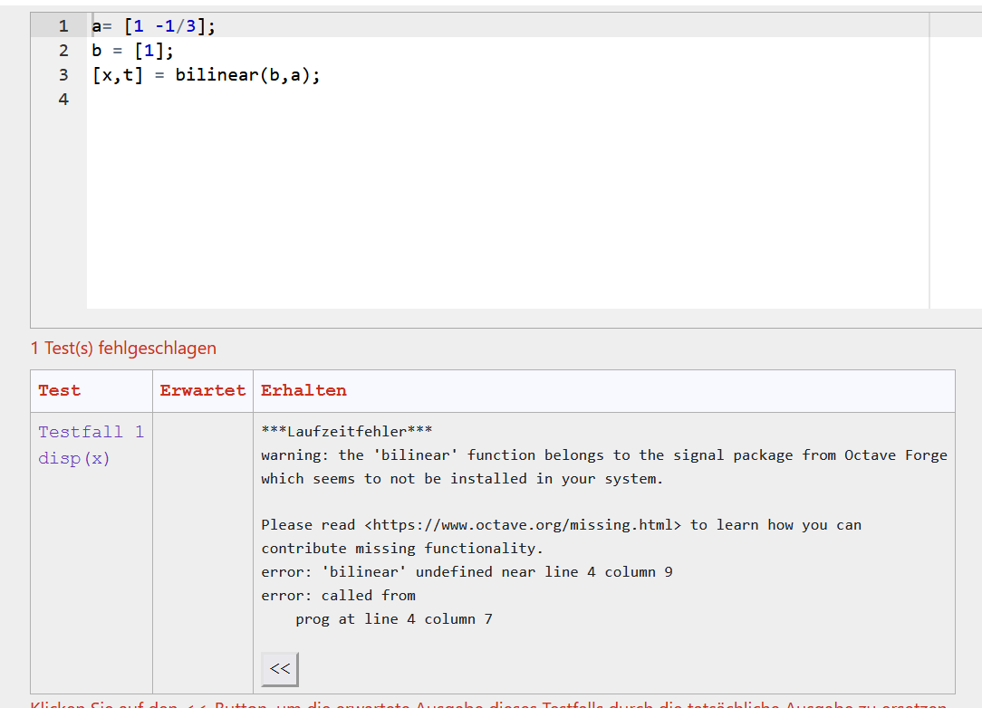 signal processing code