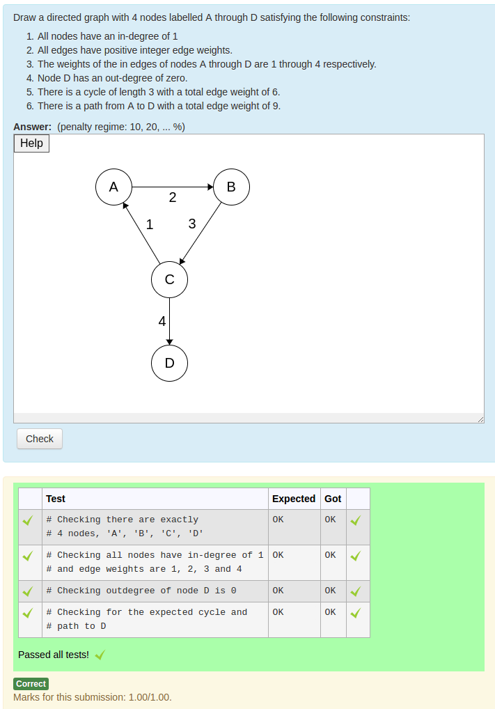 Graph UI in action